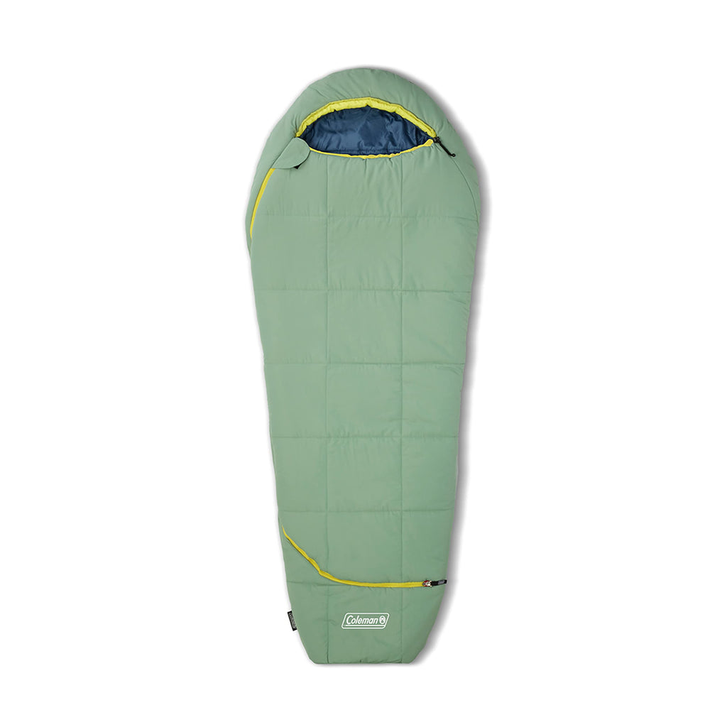 Coleman Big Bay Sleeping Bag 20 Degree Mummy Moss