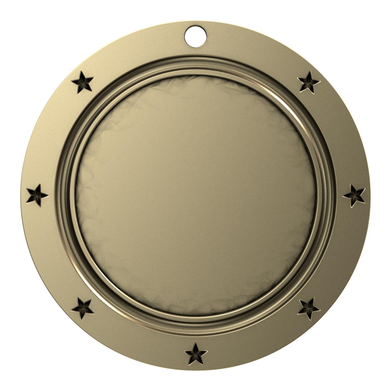 Decade Awards' 1St Place Gold Medal - Large Metal - Olympic Award Medals With Stars & Stripes American Flag V Neck Ribbon - Perf