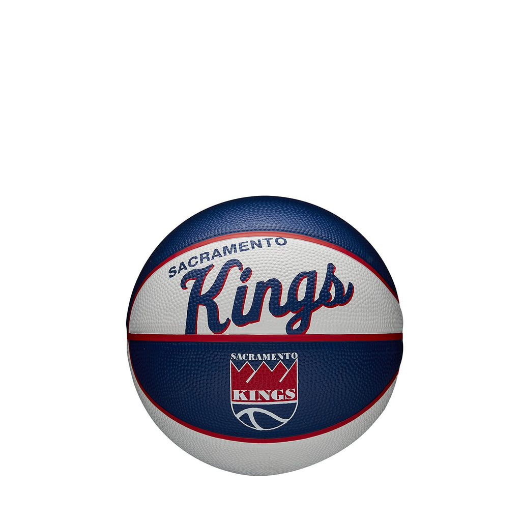 Wilson Nba Team Retro Mini Basketball - Sacramento Kings