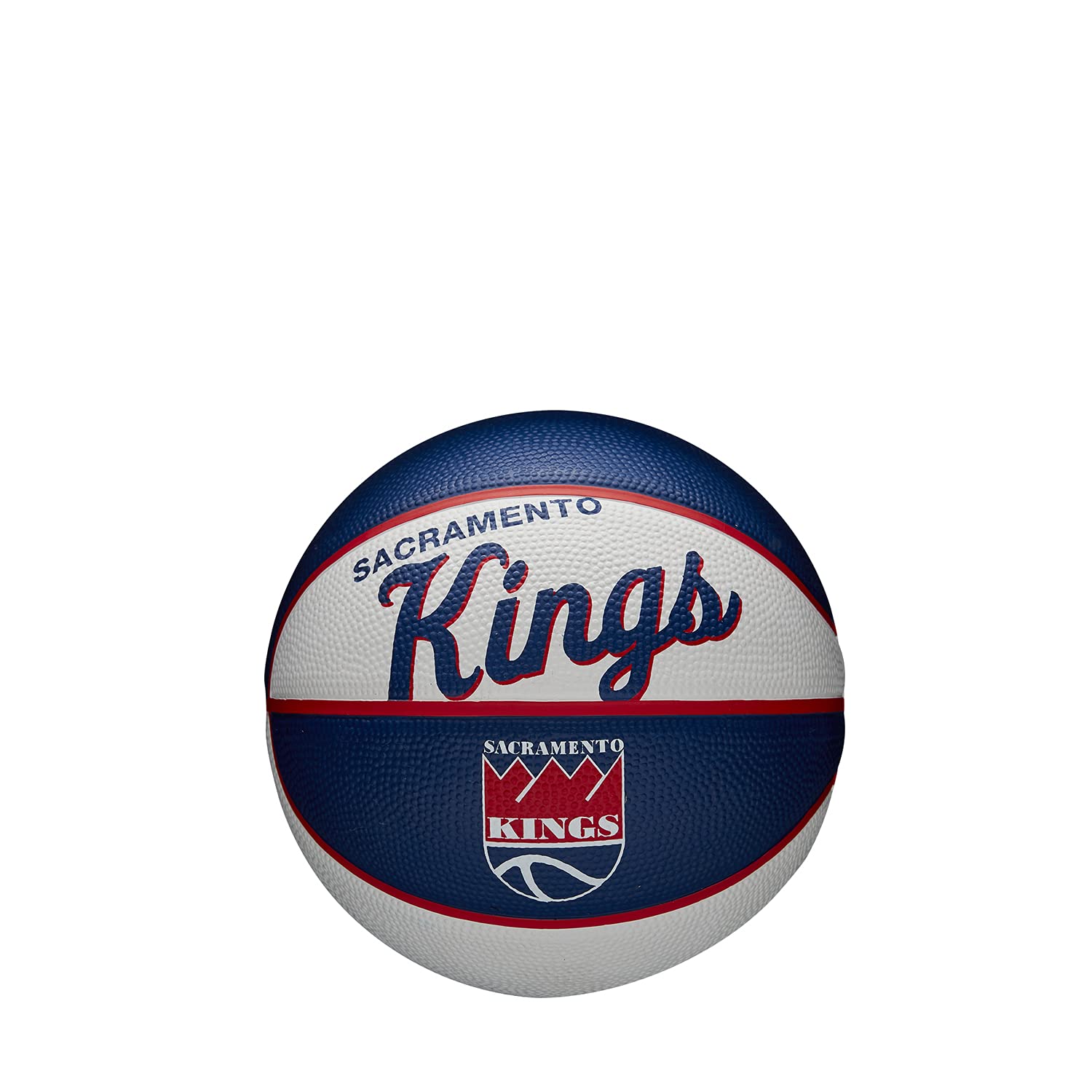 Wilson Nba Team Retro Mini Basketball - Sacramento Kings