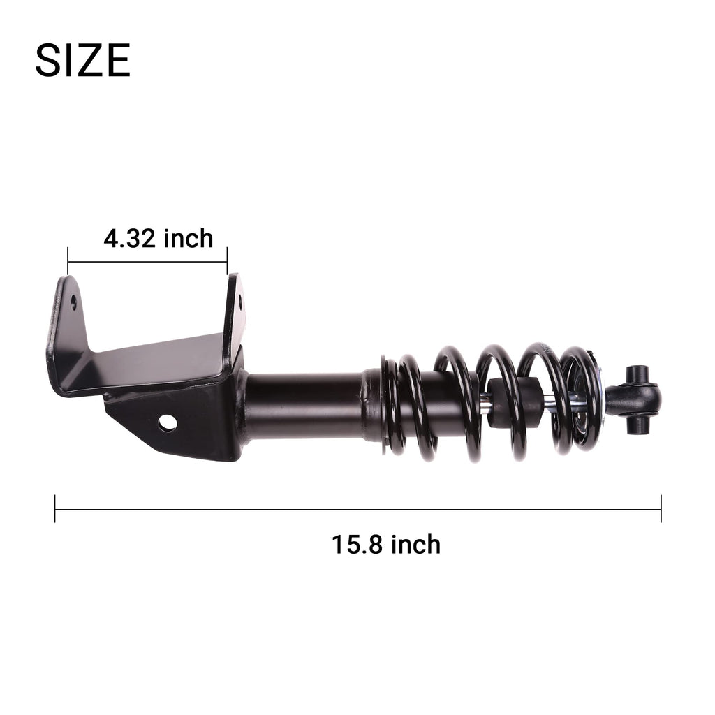 10L0L Golf Cart Front Shocks Absorber Assembly Set For Yamaha G29 Gas & Electric Carts, Passenger And Driver Side.Jw2-F3390-00-0