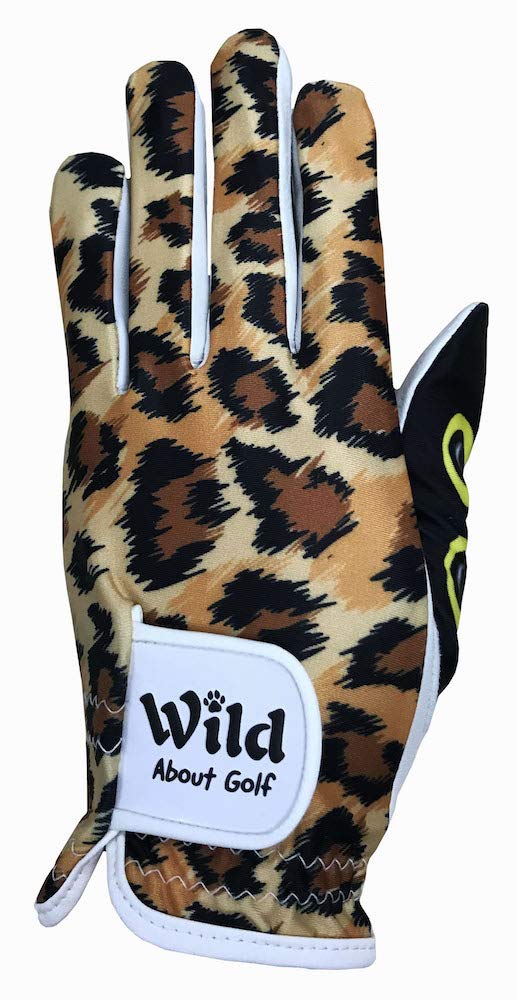 Giggle Golf Women'S Golf Glove (Small, Worn On Left Hand, Wild About Golf)