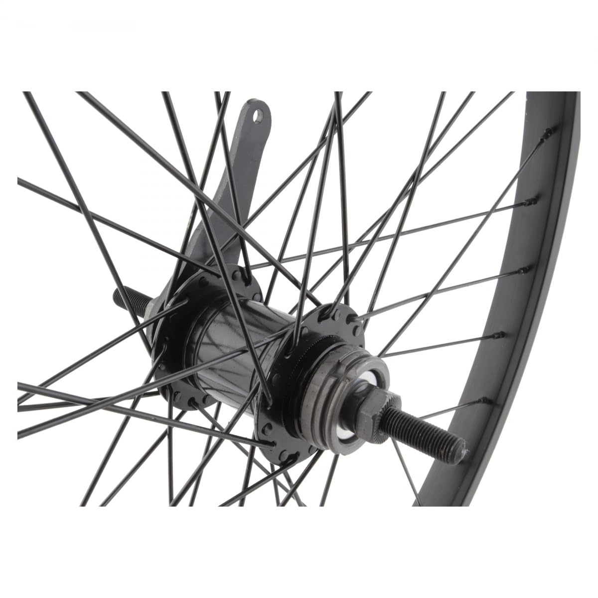 Wheel Master 24'' Cruiser/Comfort Rear Wheel - Weinmann As7X Rim, 36H, Coaster Hub, Black