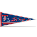 Rico Industries Ncaa Louisiana Tech Bulldogs Classic 12'' X 30'' Felt Wall D  Cor Pennant - Great For Home/Bed Room/Man Cave D