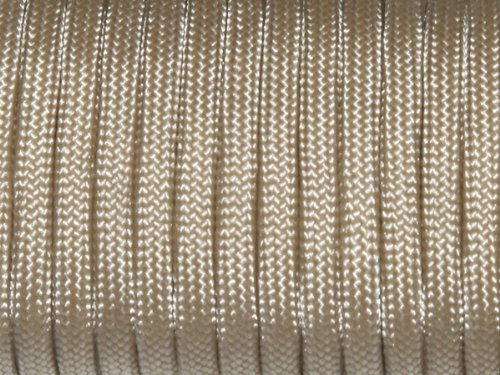 7 Strand Core 550Lb Paracord Parachute Cord Lanyard Mil Spec Type Iii-100Ft (Beige(13#))
