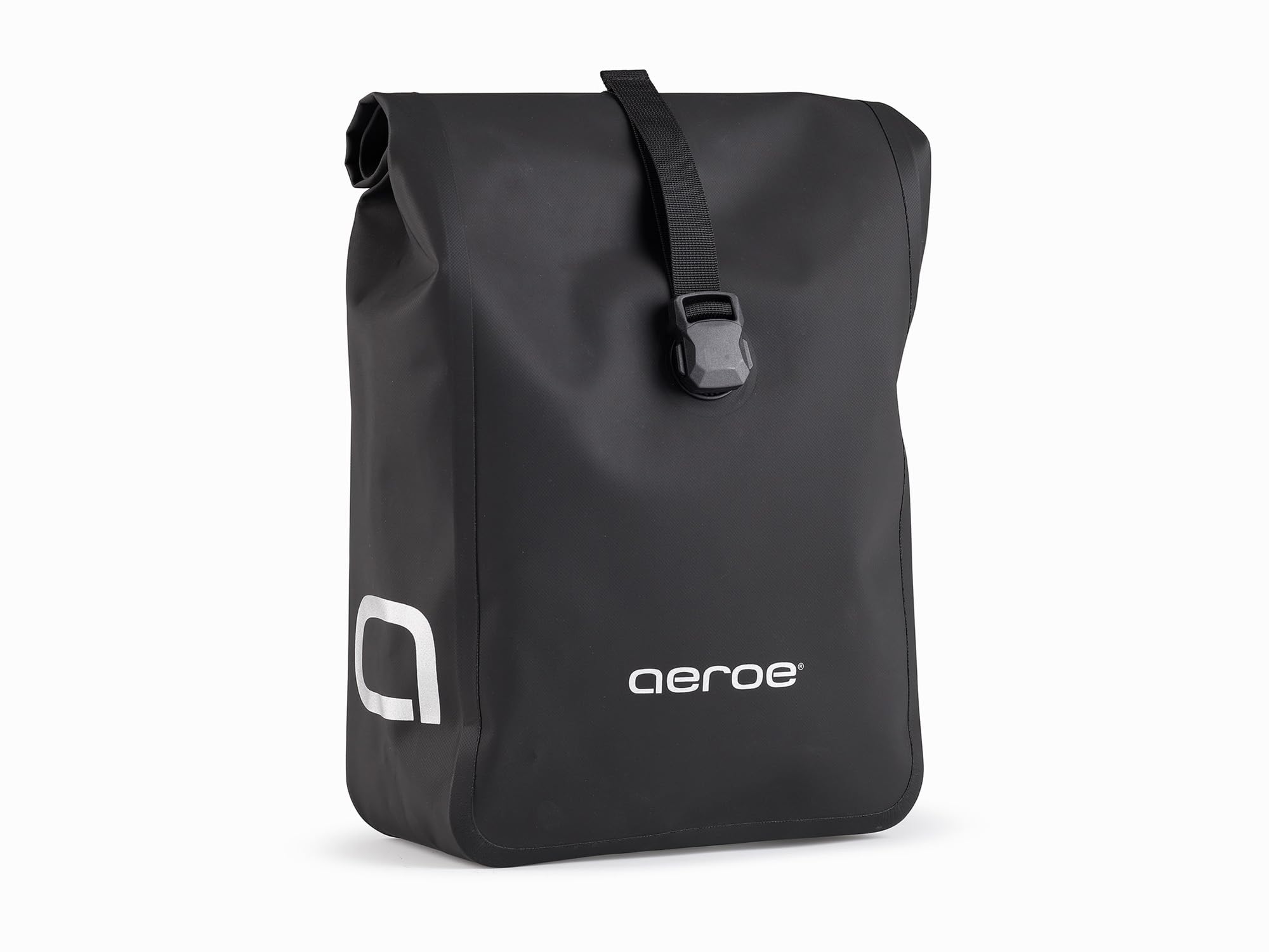 aeroe Urban Pannier Bag - Fits 16 Laptop | 100% Waterproof IP65 - Compatible with Any Standard Pannier Rack | Magnetic Buckles
