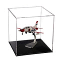 Evron Display Case For Collectibles Assemble Clear Acrylic Box Alternative Glass Case For Display Action Figures Home Storage  O