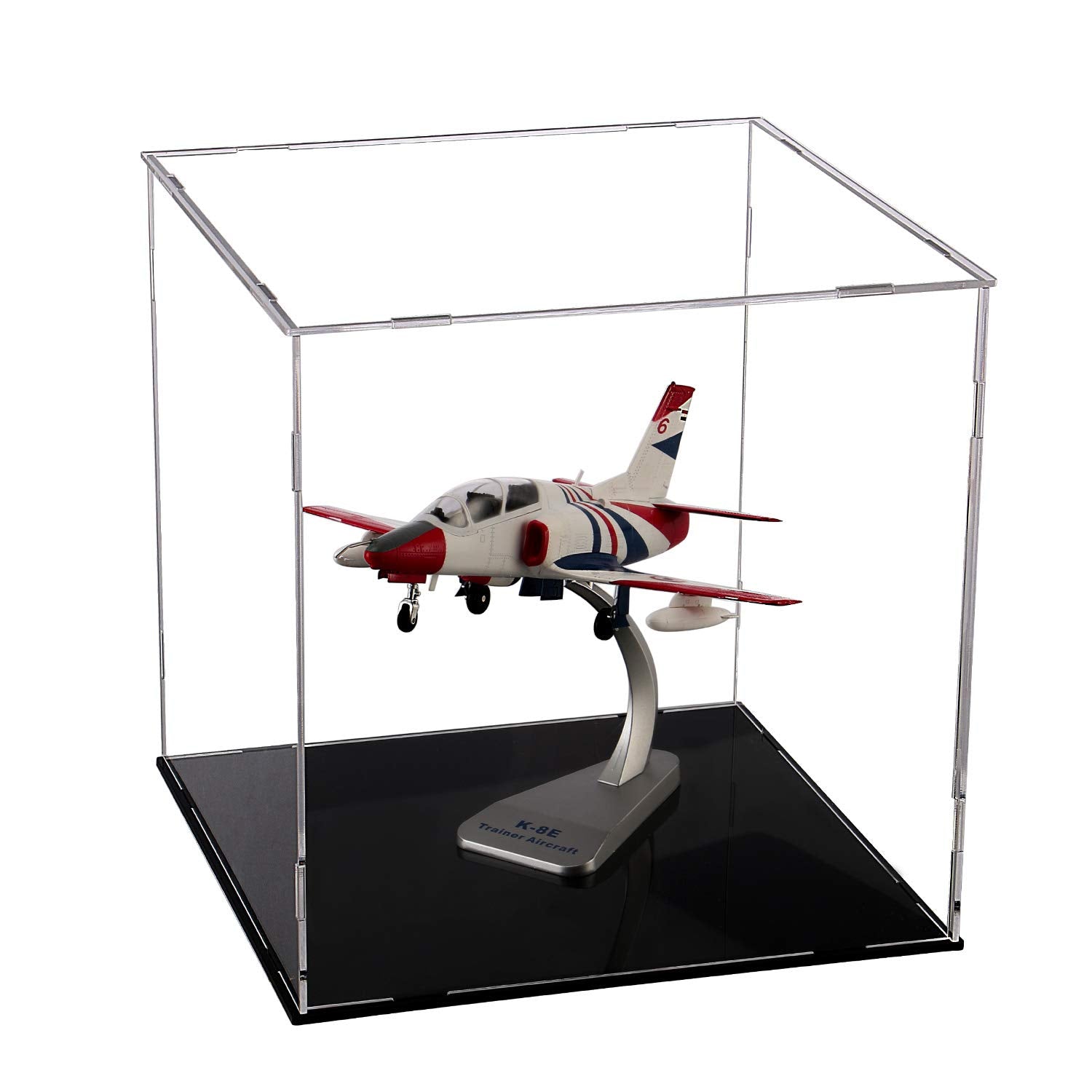 Evron Display Case For Collectibles Assemble Clear Acrylic Box Alternative Glass Case For Display Action Figures Home Storage  O