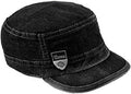 Tubination Black Denim Cap Cotton Stylish And Trendy Unisex