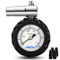 Godeson Presta Valve Gauge,Presta Valve Tire Pressure Gauge With Bicycle Air Pressure Relief Range To 0-30Psi /0-2Bar, Perfect F