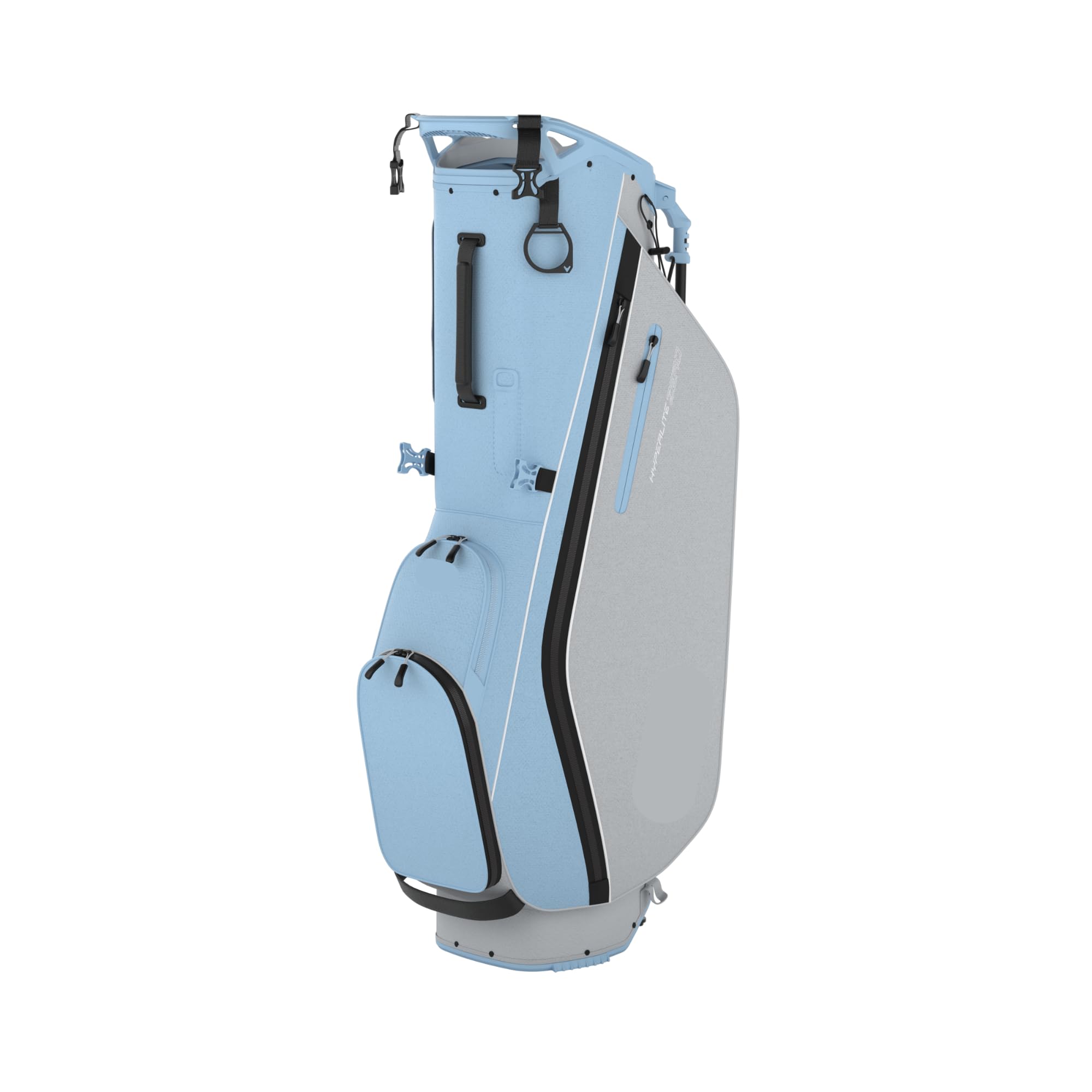 Callaway Golf Hyperlite Zero Golf Bag (Hyperlite Zero, No Logo, Glacier/Silver)
