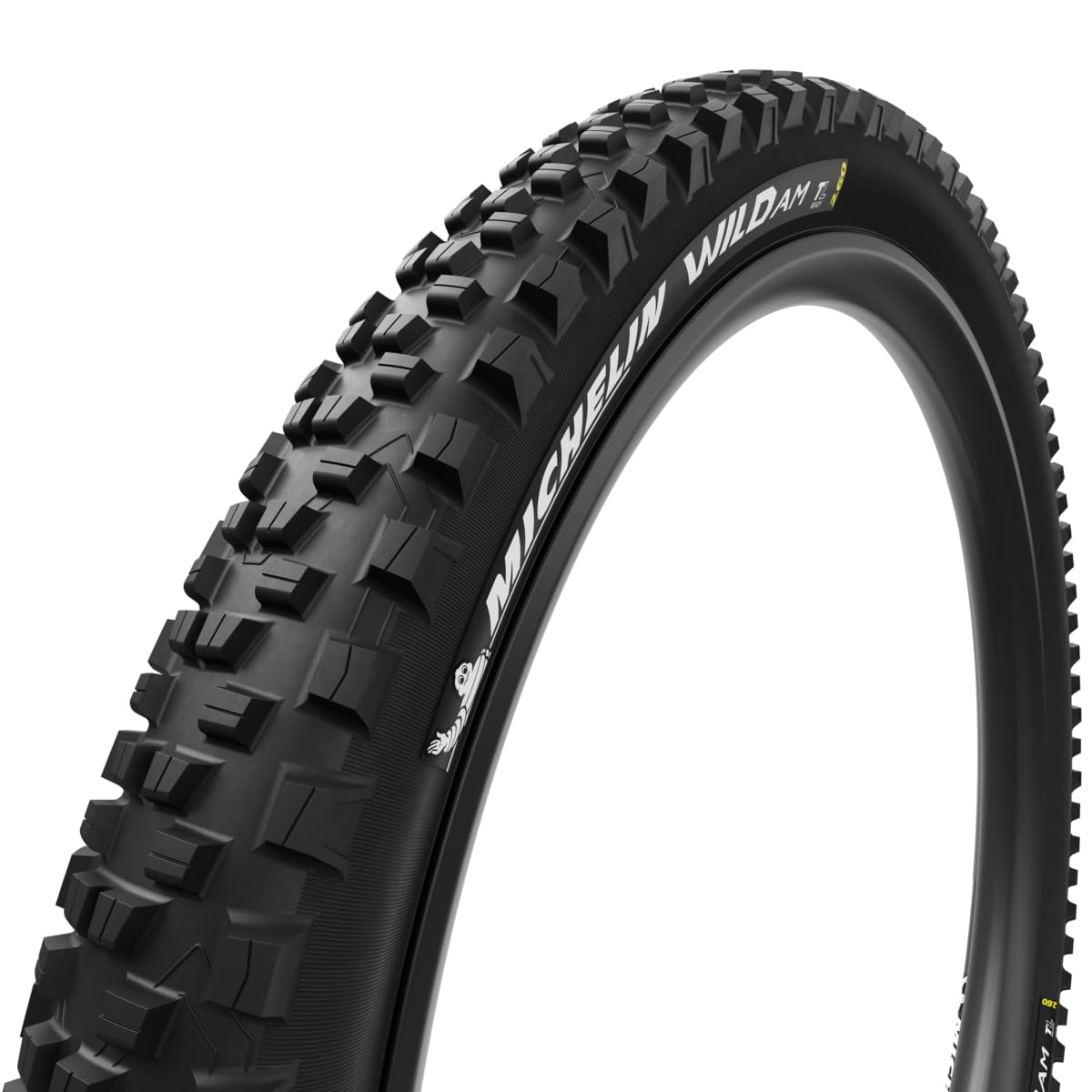 Michelin Wild AM Performance TS TLR 26x2.25 MTB Tubeless Tire with Bead-to-Bead Protection, Trail Shield Casing, and Enhanced Pu