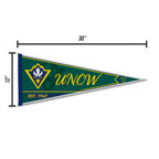Rico Industries Ncaa North Carolina-Wilmington Seahawks Classic 12'' X 30'' Felt Wall D  Cor Pennant - Great For Home/Bed Room/M