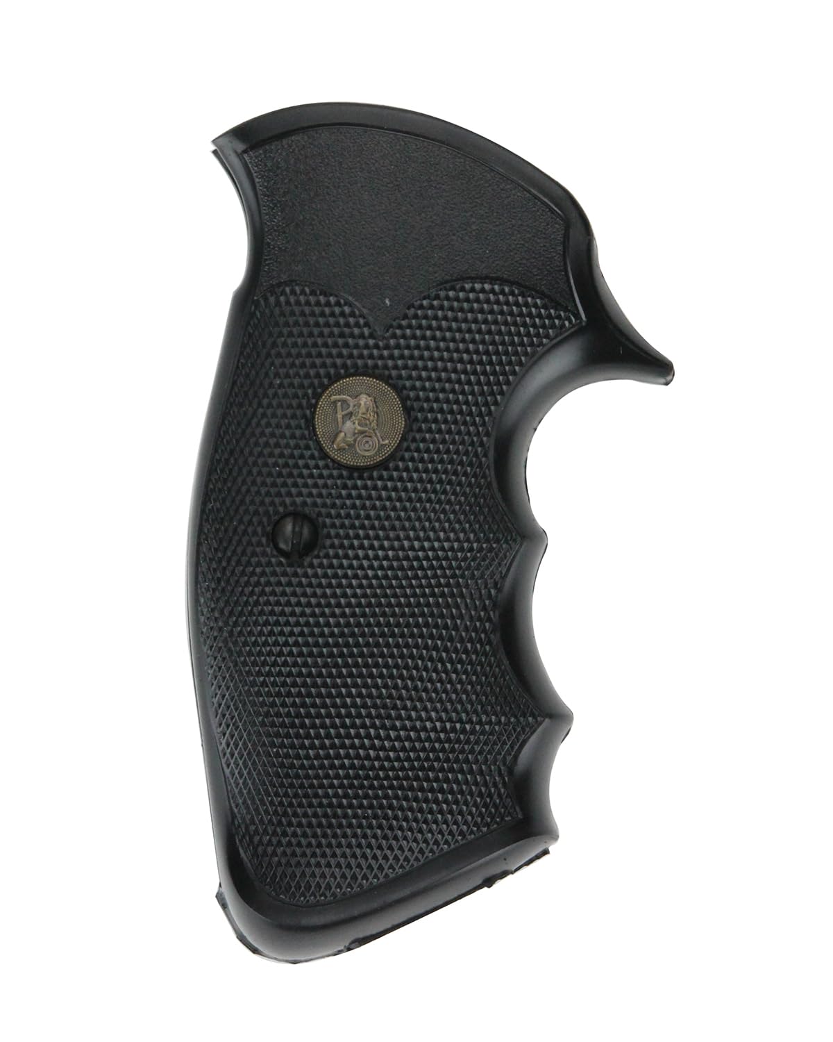 Pachmayr Gripper Grips for S and W, K and L Frame Square Butt , Black