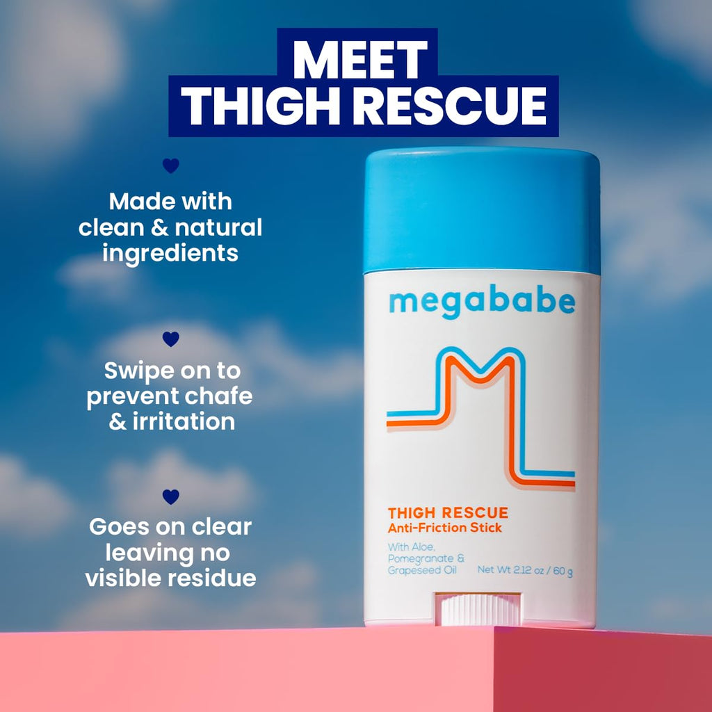 Megababe Thigh Rescue Anti-Chafe Stick 2.12Oz