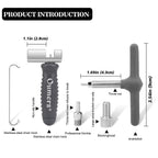 Oumers Bike Chian Breaker Tool, Universal For 7 8 9 10 11 Speed Chains Link, Remove Rusty Chains Easily. A Small Durable Bicycle