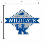 Rico Industries Ncaa Kentucky Wildcats Diamond Shape Cut Pennant - Home And Living Room D  Cor - Soft Felt Ez To Hang 20.5 X 18