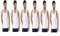 Amul Comfy MenS Cotton Round Neck Vest (White, 3Xl105 Cm)Pack Of 6