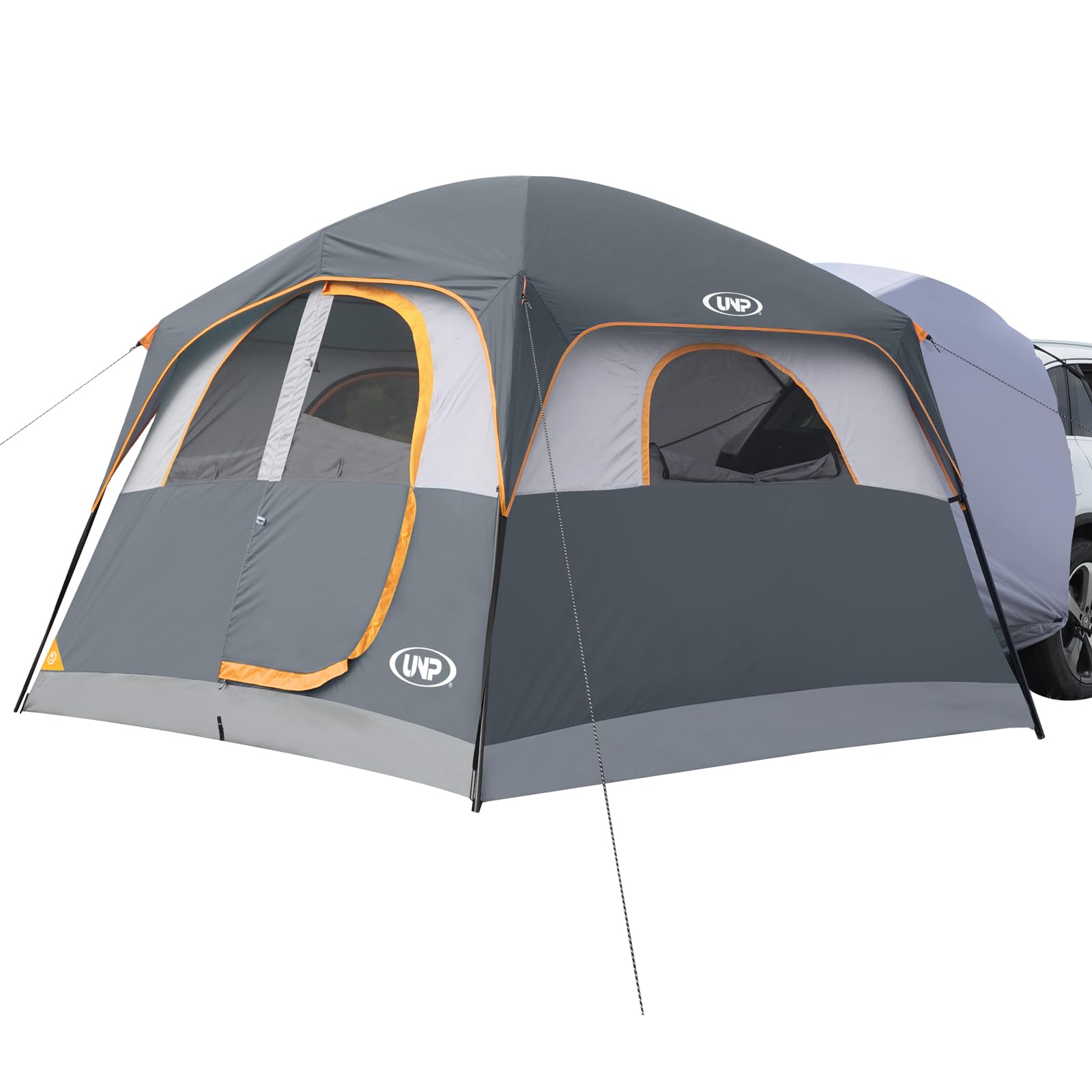 Unp Suv Tent For Camping, 6-Person Car Camping Tents, Suv Tailgate Tent For Outdoor, Easy Set Up With Rainfly 10'X9'X78In(H) (Gr