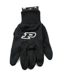 NCAA Purdue Boilermakers Two-Tone Gloves, Black/Gray