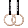 Kylin Sport Gymnastic Rings With Adjustable Straps Heavy Duty Exercise Gym Rings For Pull Ups And Dips,Cross-Training Workout,St
