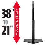Franklin Sports Hitting/Batting Tee Stand For Baseball, Teeball And Softball Practice - Adjustable - Heavy Duty