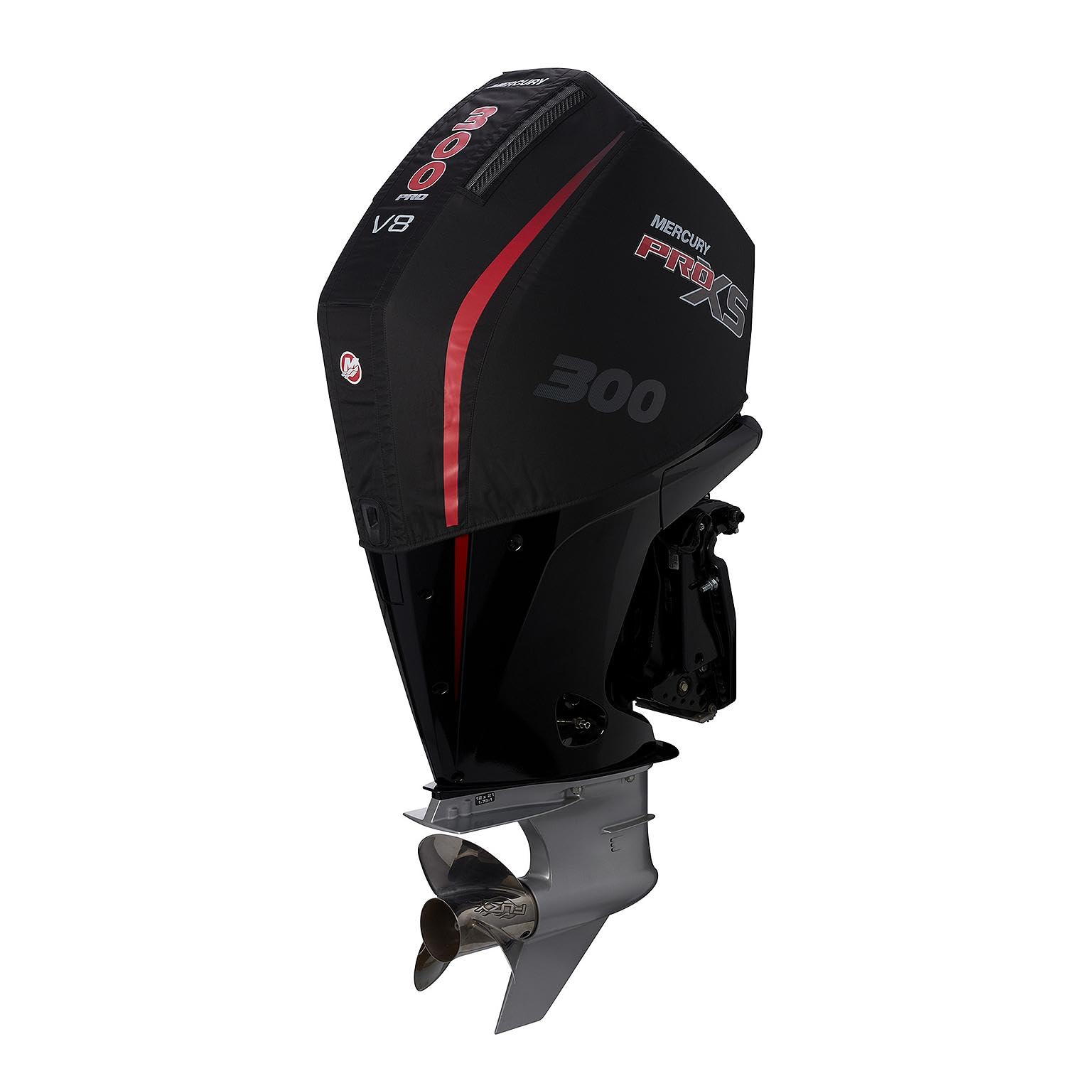 Mercury 8M0228536 4.6L V8 300Hp Pro Xs Outboard Vented Splash Cover