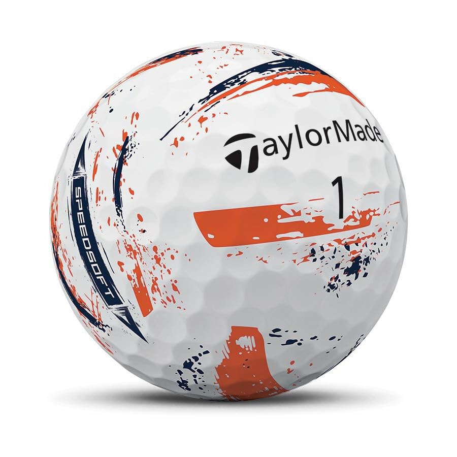 TaylorMade Golf Speed Soft Ink NFL Denver Broncos Dozen