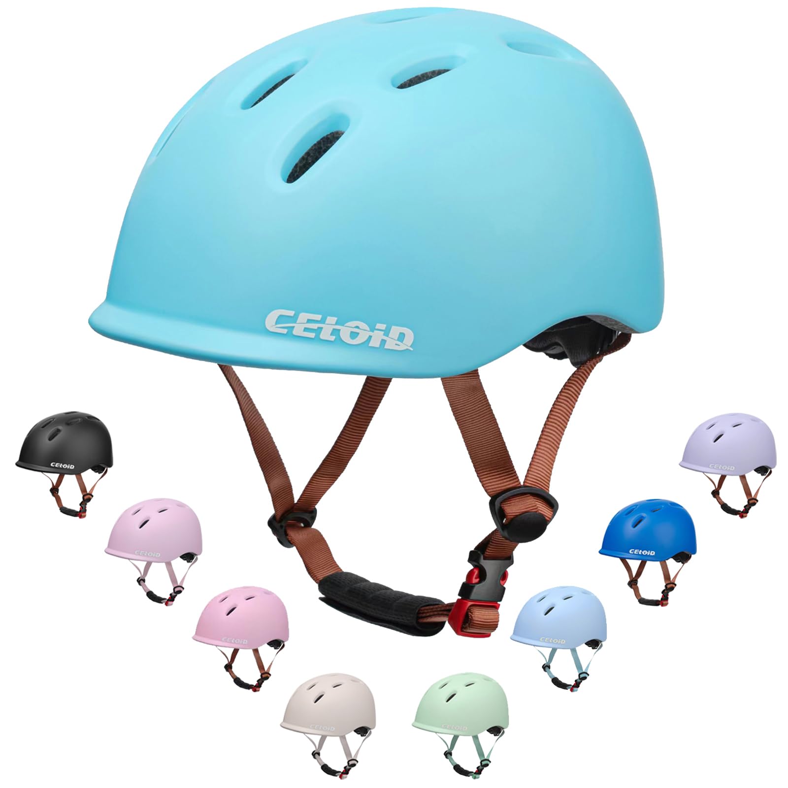 CELOID Kids Helmet,Baby Bike Helmets for Ages 8-10-16 Years Boys Girls,Adjustable Multi-Sport Cycling Skateboard Roller Skat Sco
