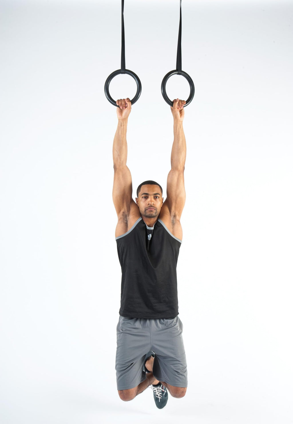 Black Mountain Products 1200Lbs Rated Multi-Use Exercise Gymnastics Rings