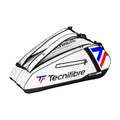 Technifibre Tennis Bag Case 2025 Tour Endurance WHITE 6R Racquet Bag 40TOUW256R