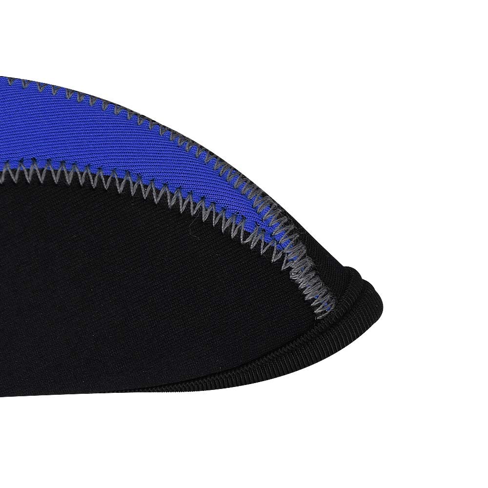11Pcs/Set Neoprene Iron Headcover Set With Large No. For All Brands Callaway,Ping,Taylormade,Cobra Etc. (Blue & Black)