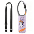 Hasthip Child Water Bottle Carrier Bag With Quick Release Buckle Strap, Neoprene Insulated Water Bottle Holder Sling Pouch For 3