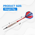 Gse Games & Sports Expert Soft Tip Darts For Electronic Dart Board. 60 Of Free Dart Tips & Storage Bag Included (Professional -