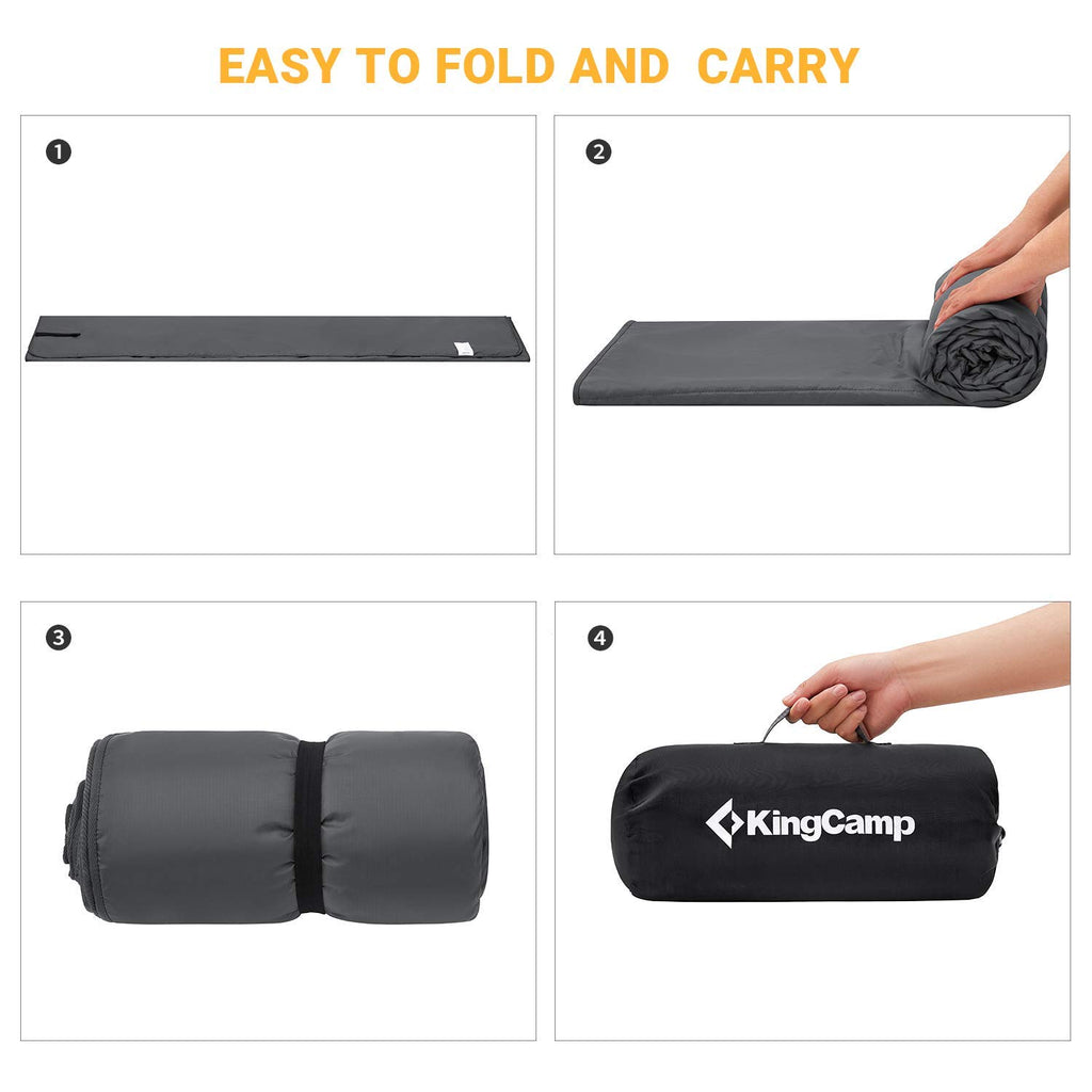 Kingcamp Outdoor Blanket Waterproof Stadium Blanket Beach Blanket Sandproof Cold Weather Camping Insulated Blanket For Outdoor P