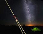 Bpnhna 4Pcs 3Mm Reflective Guyline With Tent Tensioner Cord Adjuster For Camping Hiking Shelter Shade Canopy Outdoor Activity