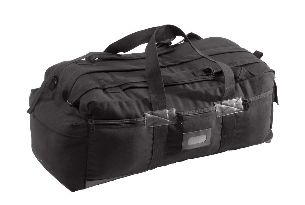 Texsport Tactical Travel Bag With Padded Shoulder Straps To Carry On Your Back , Black, 34'' X 15'' X 12''