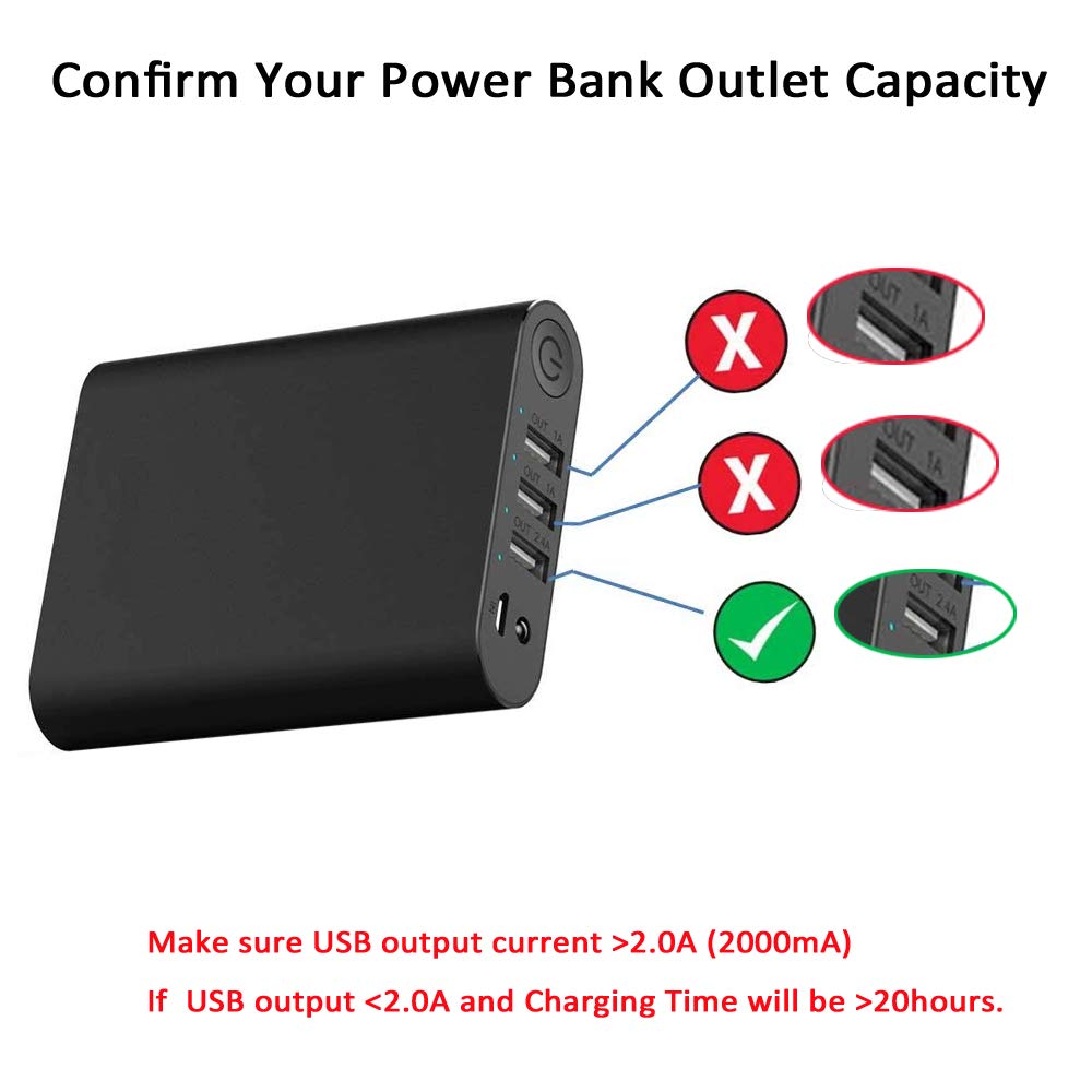 Smarkey 8.4V Heated Glove Charger For Insole Socks Jacket Battery Charging (Easy For Outdoor And Travelling)