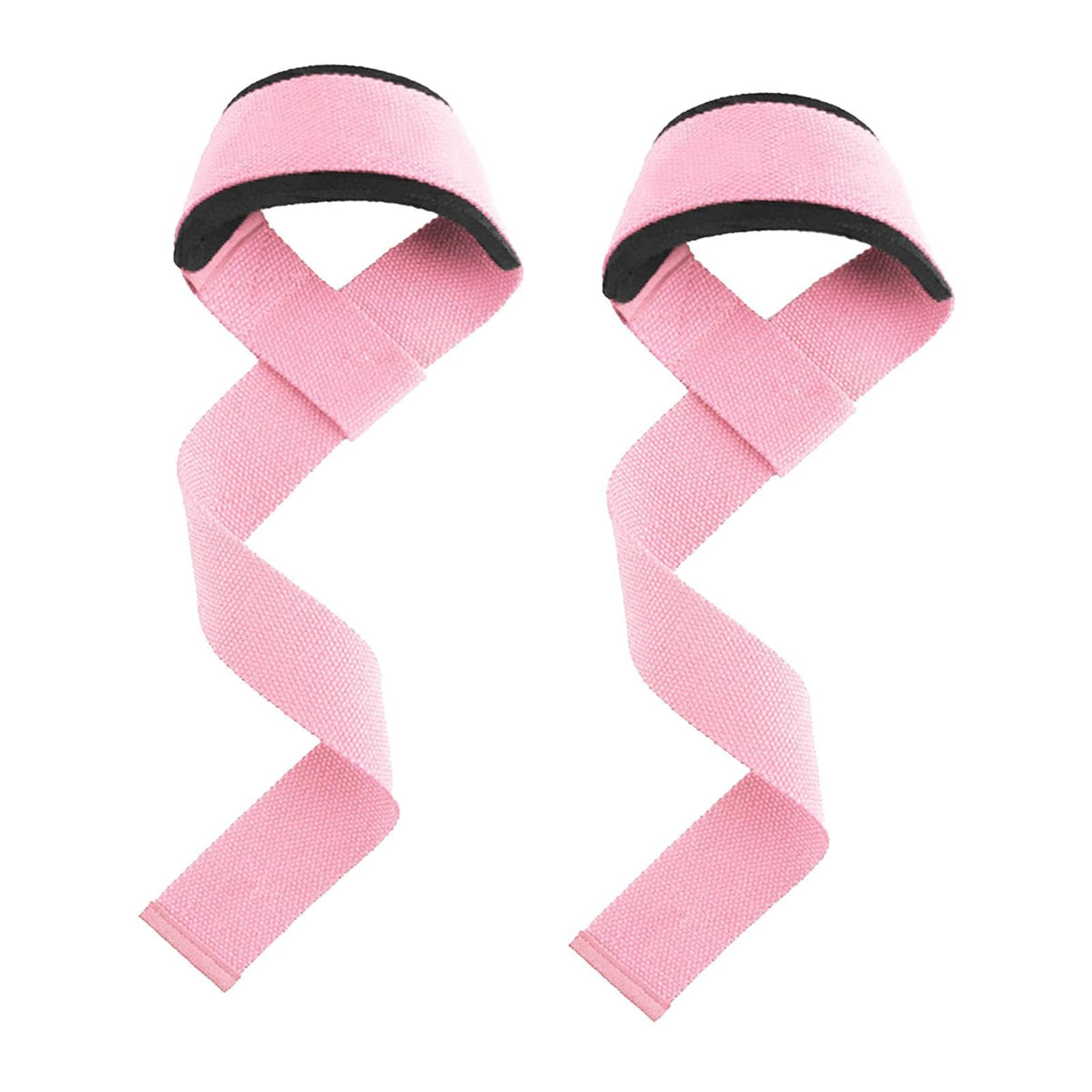 Secret Desire 1 Pair Weight Lifting Straps Wrist Wraps For Dumbbell Weightlifting Home Gym Pink|Fitness Running & Yoga|Strength