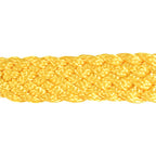 Cashel Flat Braid Halter And Leadrope, Gold