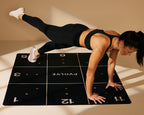 Pvolve Precision Rubber Exercise Mat-Home Gym Exercise Workout Equipment Designed To Be Used With The Pvolve Functional Fitness