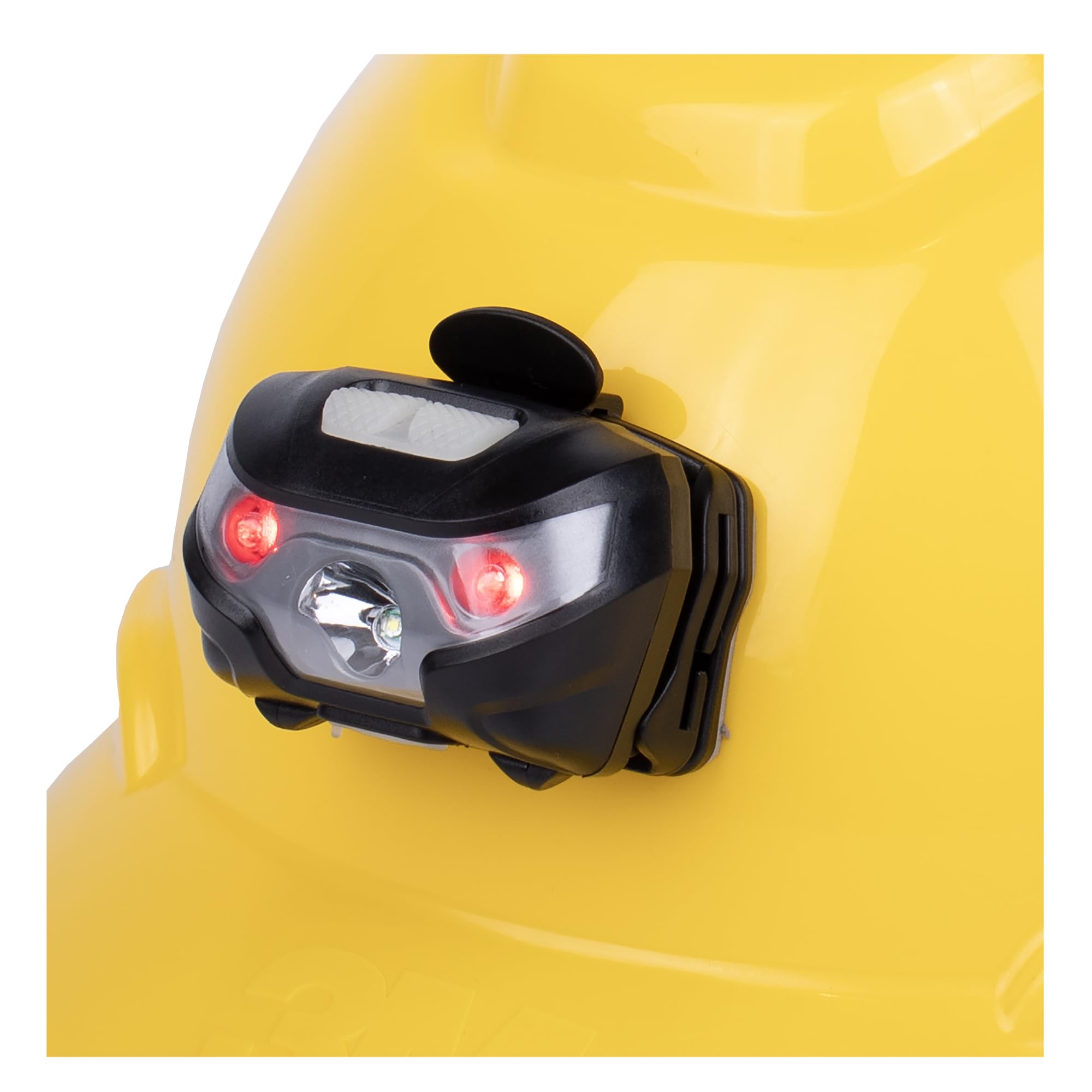 GREERRIDE Rechargeable Hard Hat Light - Headlamp for Keeping Hands Free, Headlights for Head and LED Headlamp Flashlight, Hard H