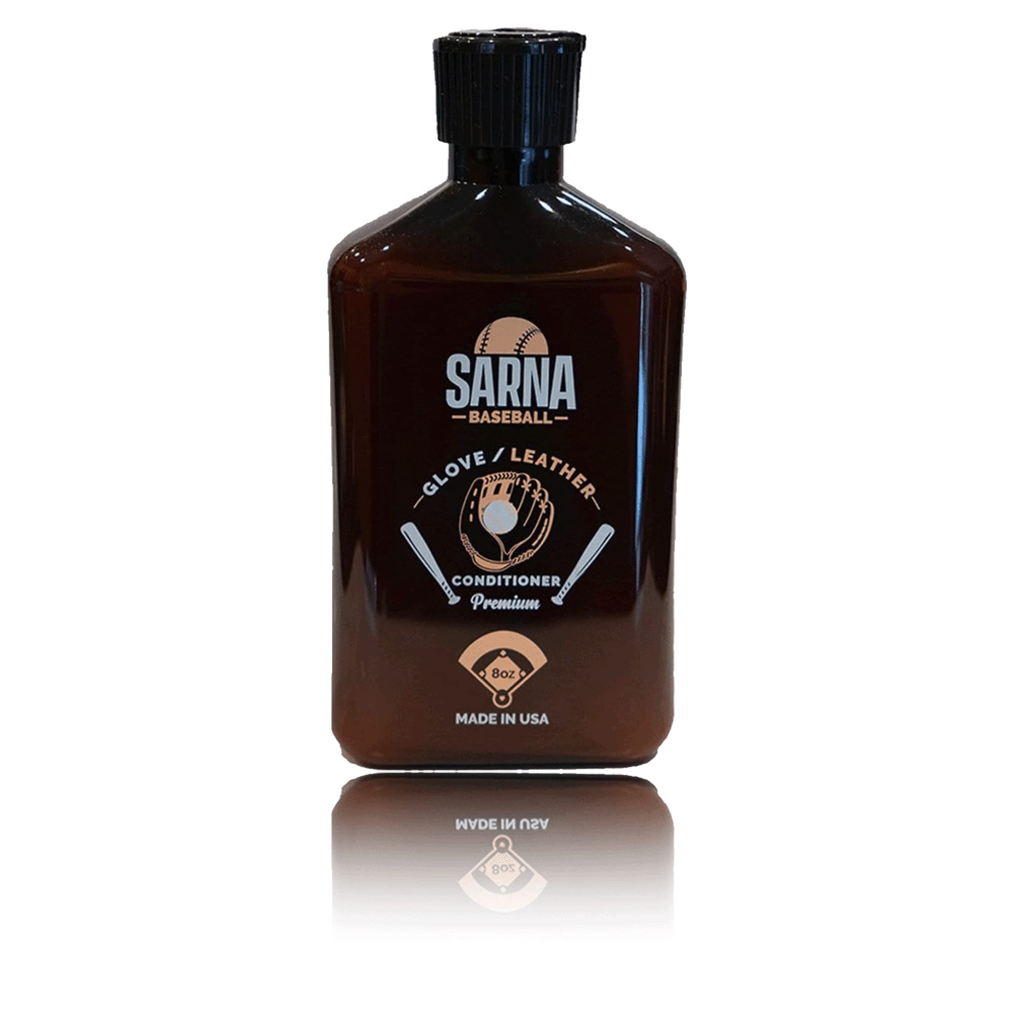 Sarna Baseball Glove Leather Conditioner - Use On Baseball Gloves, Softball Gloves, Baseball Accessories, Catchers Mitts, Hot Sp