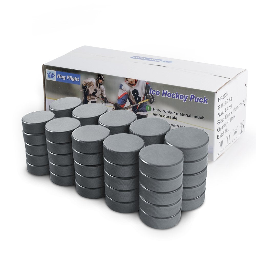 Hug Flight Hockey Pucks Bulk 50 Hockey Pucks Per Case Official New