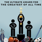 Goat Trophy - G.O.A.T. - Greatest Of All Time Funny Trophy Award With Option For Custom Plate - Appreciation Gift For Boss, Cowo