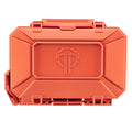 Thyrm DarkVault Comms Critical Gear Case, original version, Waterproof, Attachable to MOLLE (Orange) rugged storage for Cell Pho
