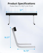 Jy Performance 57 In Boat Trailer Guides Bunk Carpeted, Adjustable Boat Guide-On Hot Dip Galvanized Finish For Ski Boat, Fishing