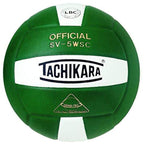 Tachikara Sv5Wsc Sensi-Tec Composite Volleyball (Dark Green, White)