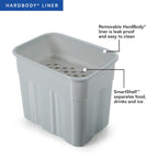 Titan by Arctic Zone 9 Can Zipperless Soft Cooler with HardBody Liner, Jungle Hunt