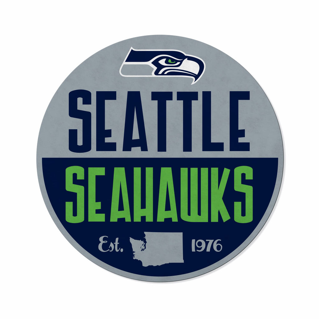 Rico Industries Nfl Football Seattle Seahawks Classic Shape Cut Pennant - Home And Living Room D  Cor - Soft Felt Ez To Hang